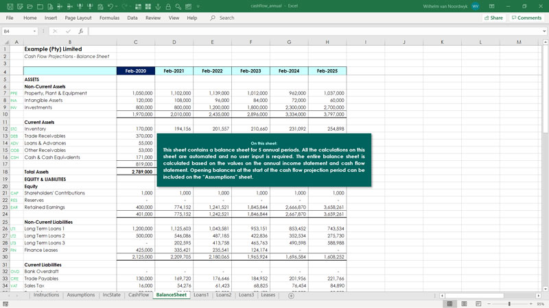 cashflow 202 options worksheet