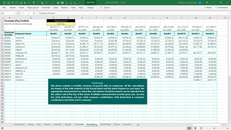 Payroll Calendar Excel Template Payroll Calendar Excel Template