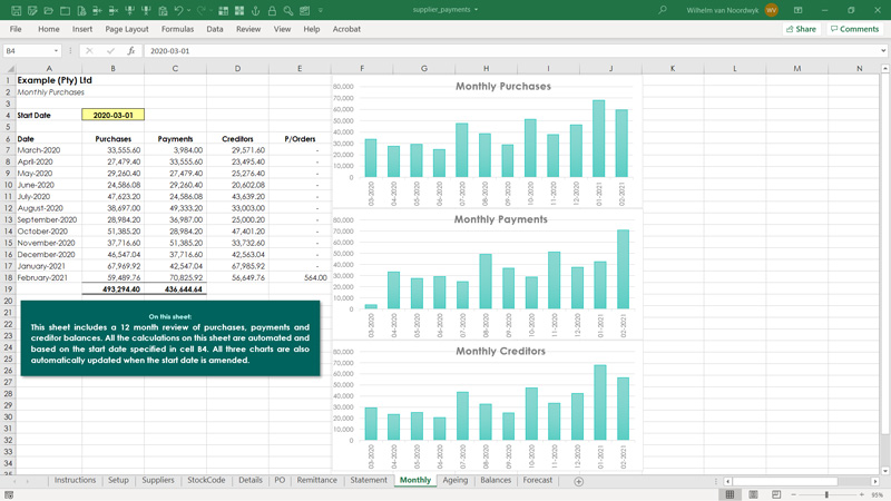 shipment tracking excel template