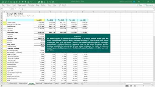 Weekly Cash Flow Projection Template from www.excel-skills.com