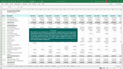 Business Financial Statement Template Excel from www.excel-skills.com