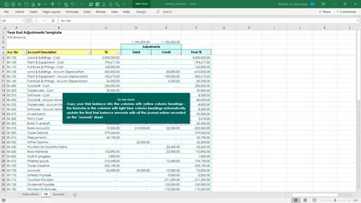 Business Monthly Budget Template from www.excel-skills.com